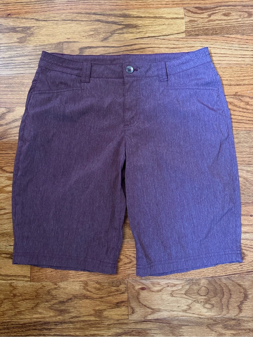 Eddie Bauer Women’s Purple Bermuda Shorts - Size 10